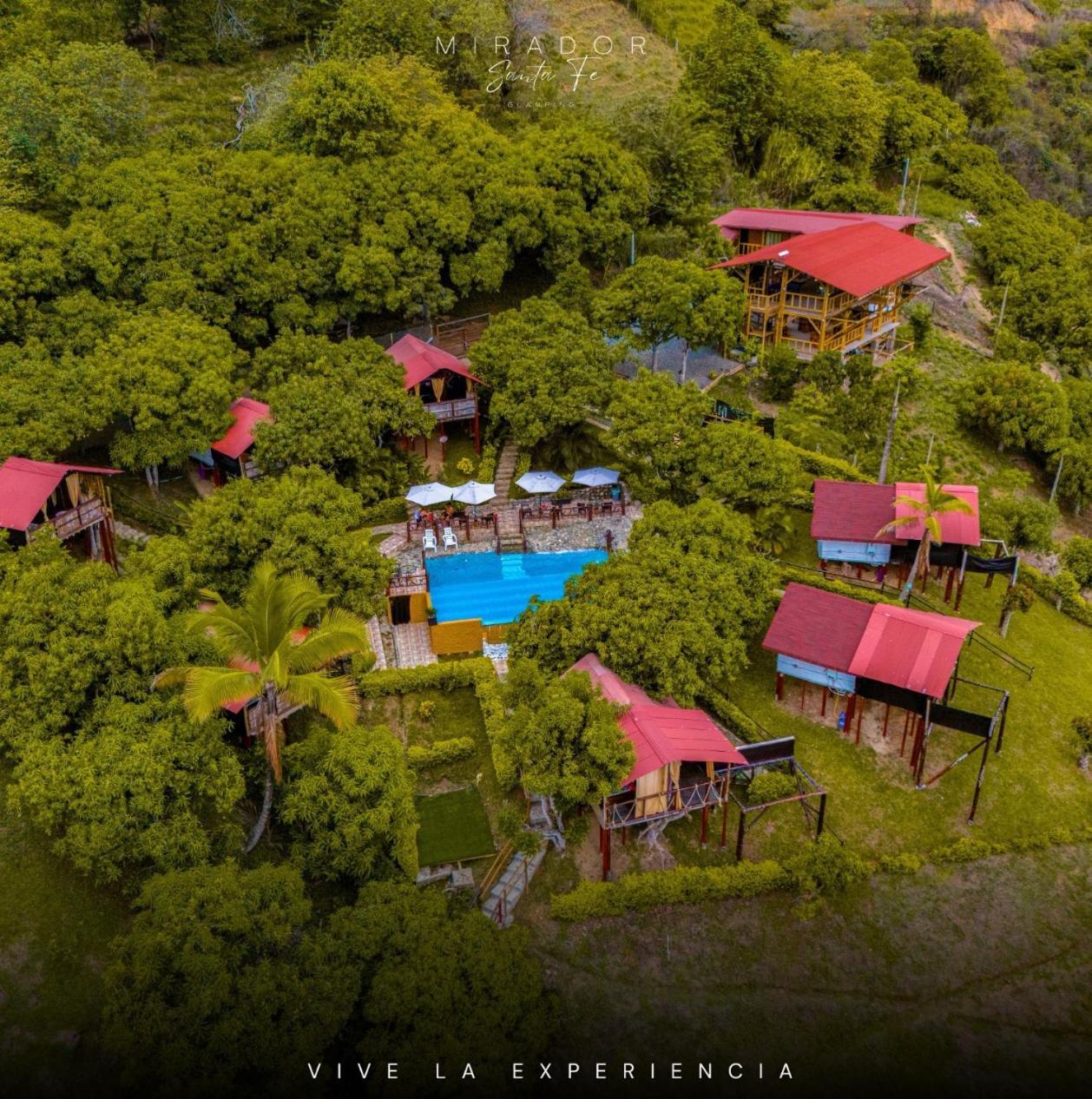 Hotel Glamping Mirador Santa Fe-Sopetrán Esterno foto